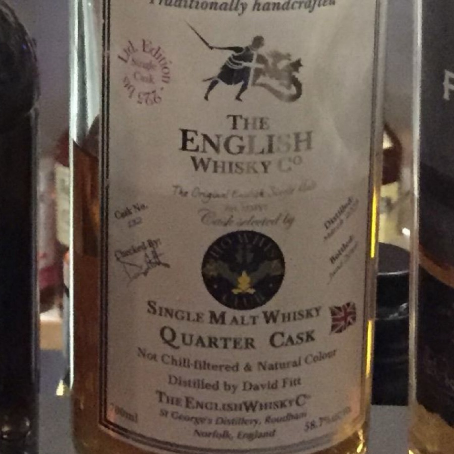 The English Whisky Co. Single Malt Quarter Cask