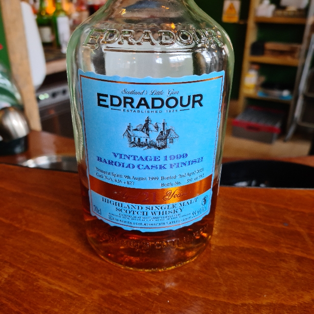Edradour Vintage 1999 Barolo Cask Finish