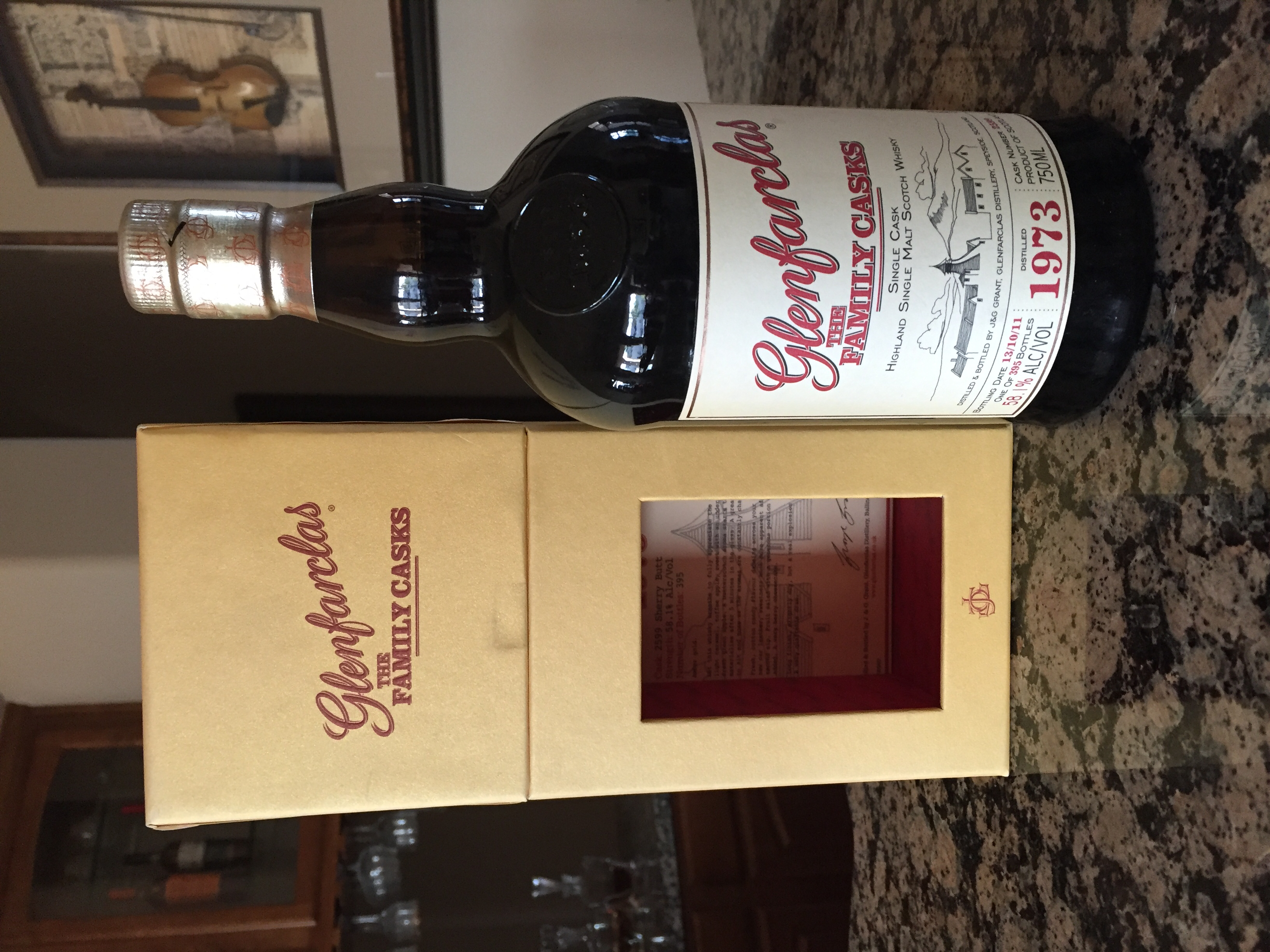 Glenfarclas family cask 1973
