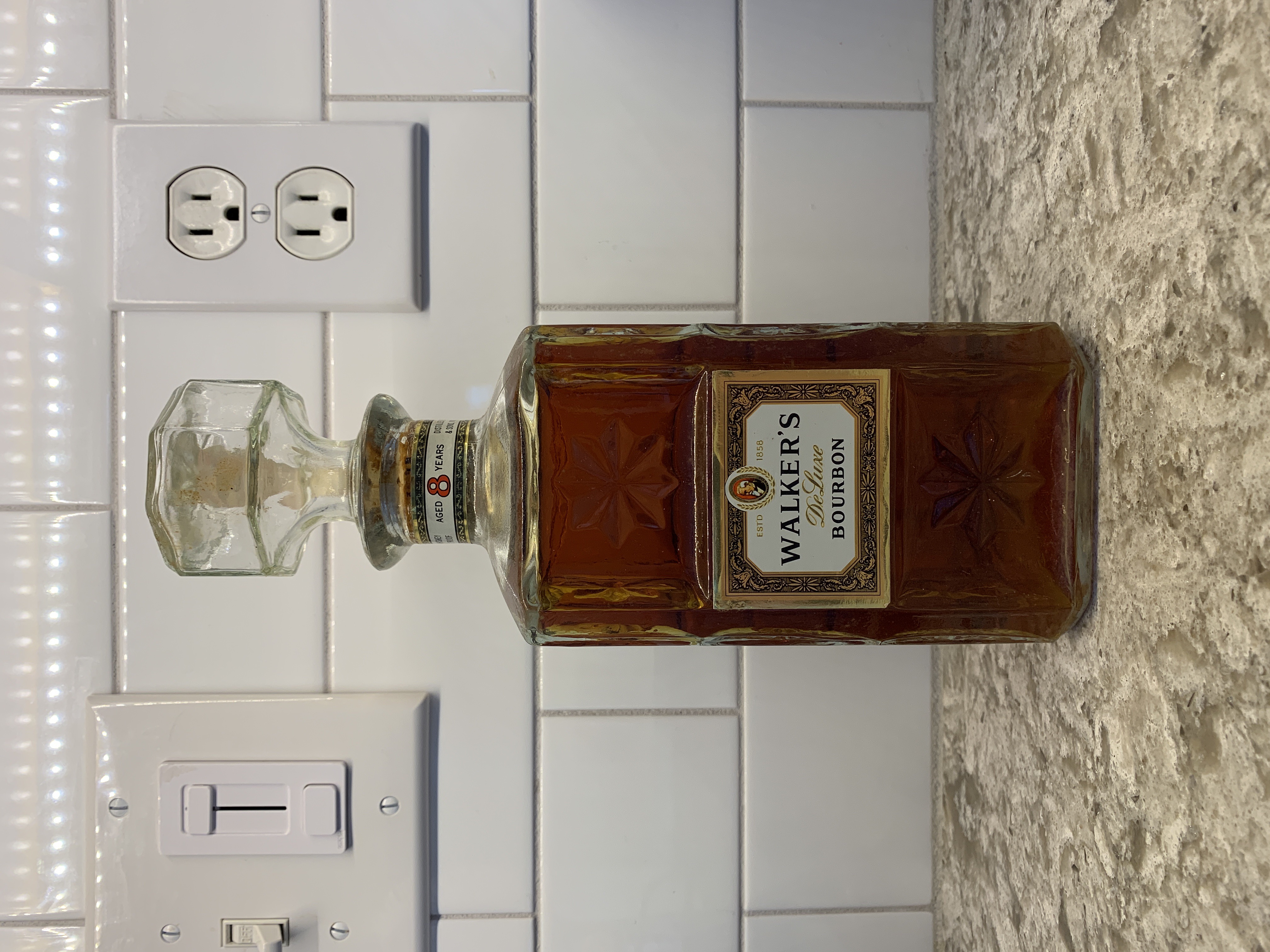 Walker's DeLuxe Bourbon
