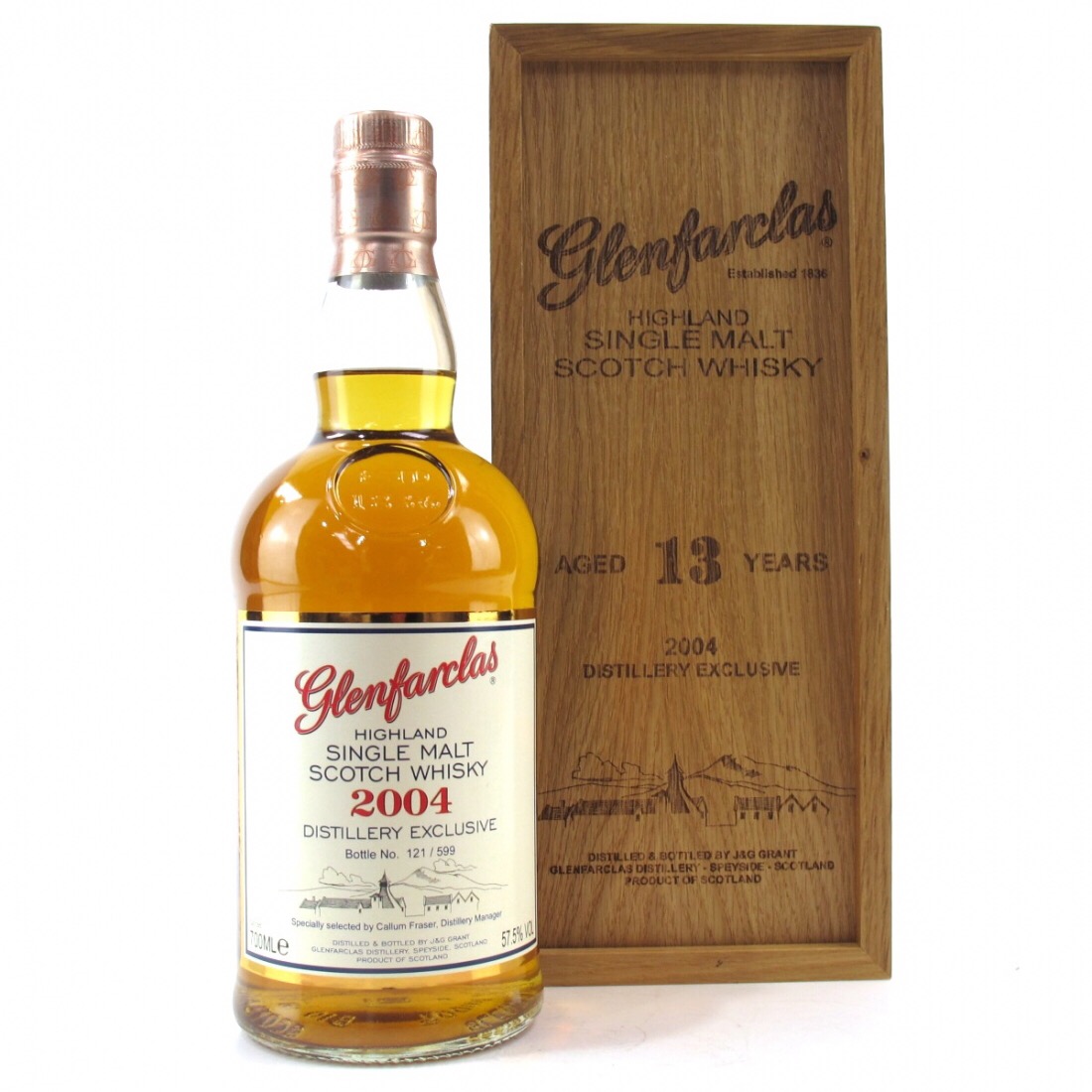 Glenfarclas Distillery Exclusive 2004 Single Cask