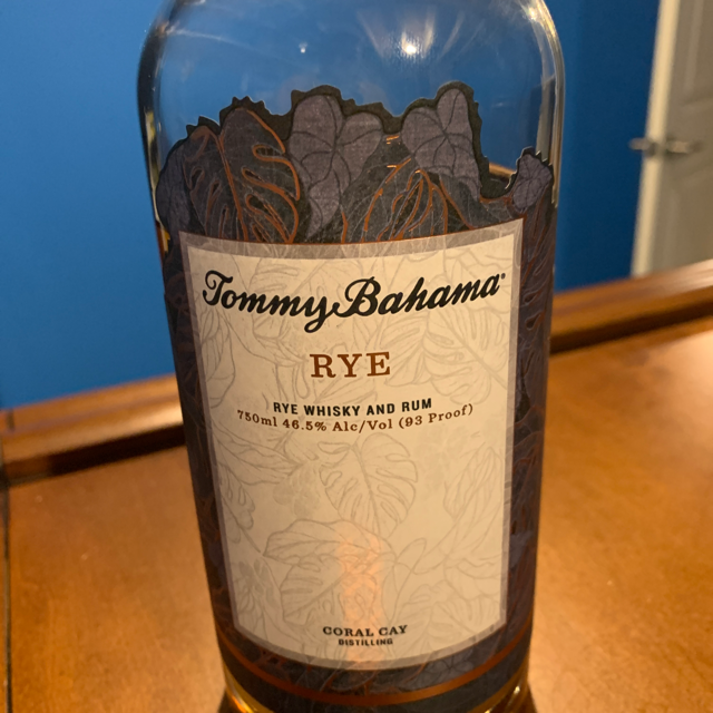 Rye whisky and rum