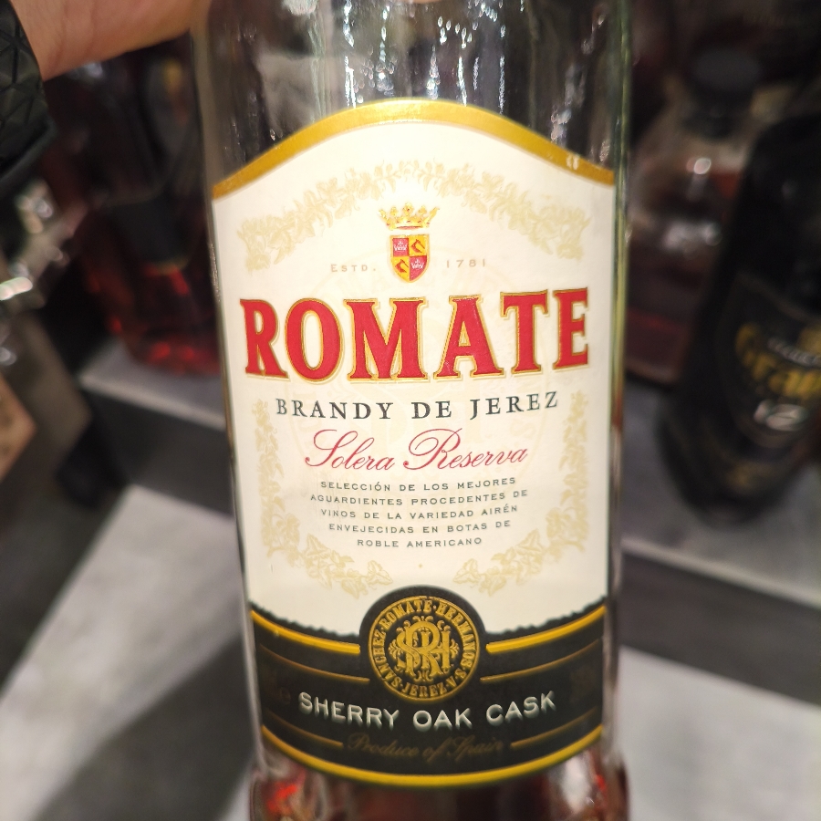 Romate - Brandy de Jeres- Solera Reserva