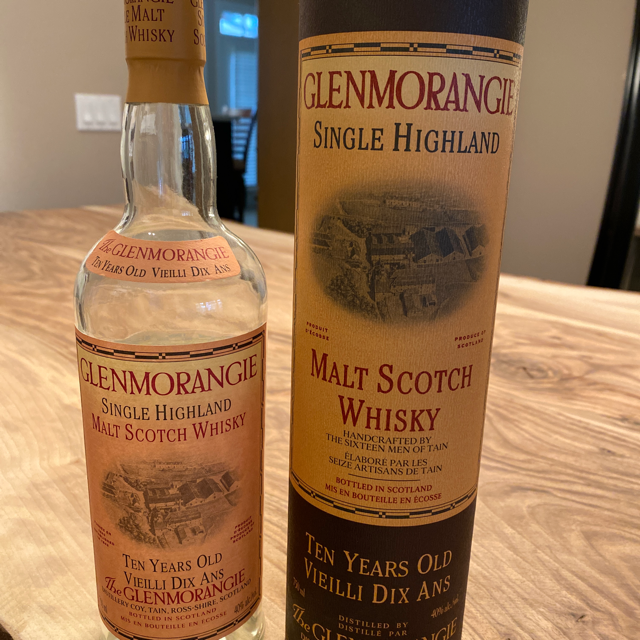 Glenmorangie 10 Year (1990s Bottling)