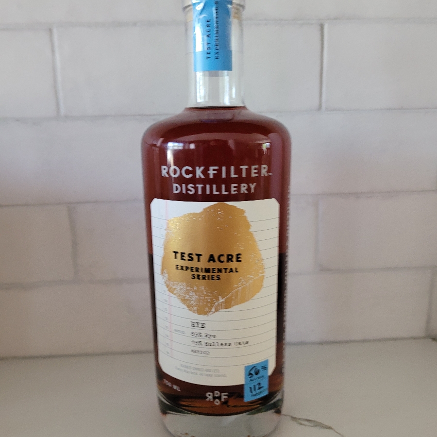 Rockfilter Distillery Test Acre Rye