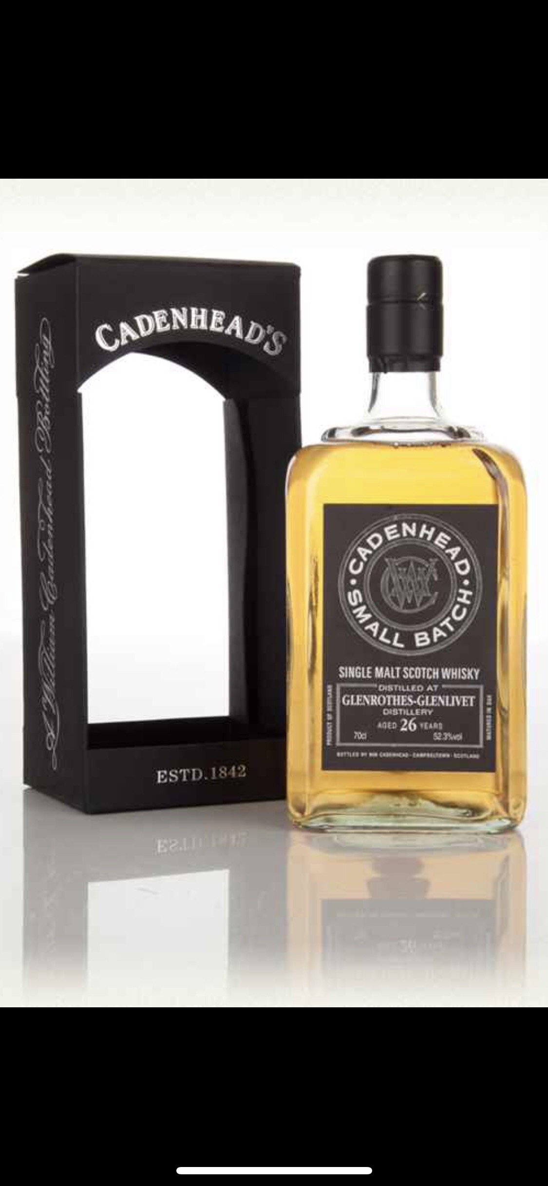 Glenrothes-Glenlivet 1989 26 Year Small Batch (Cadenhead's)
