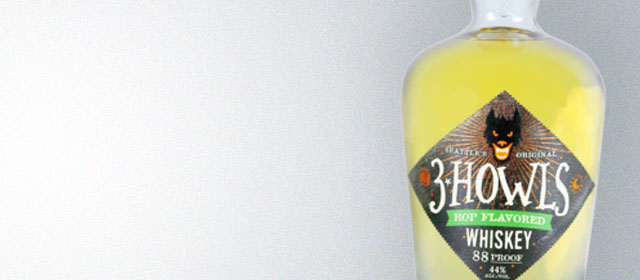 3 Howls Hop Flavored  Whiskey