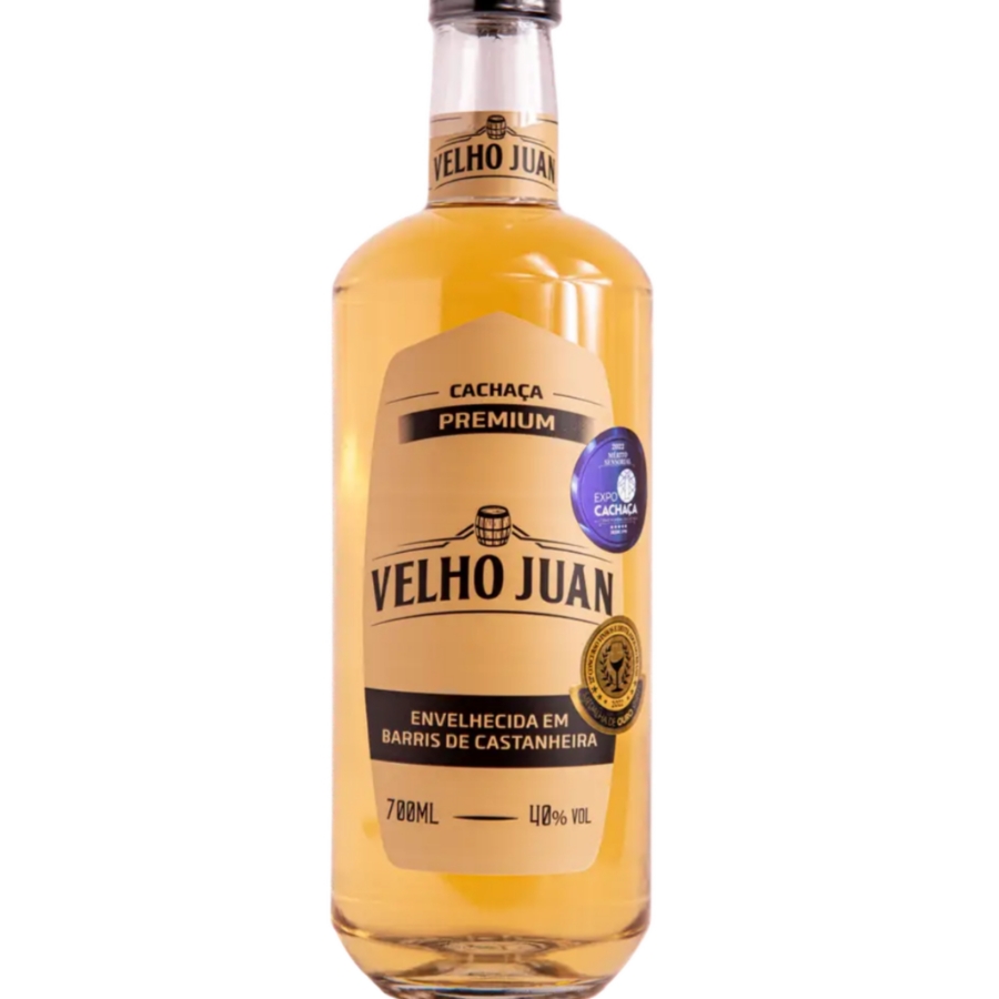 CACHAÇA VELHO JUAN CASTANHEIRA PREMIUM