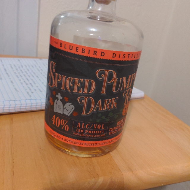 Bluebird Distilling Spiced Pumpkin Dark Rum