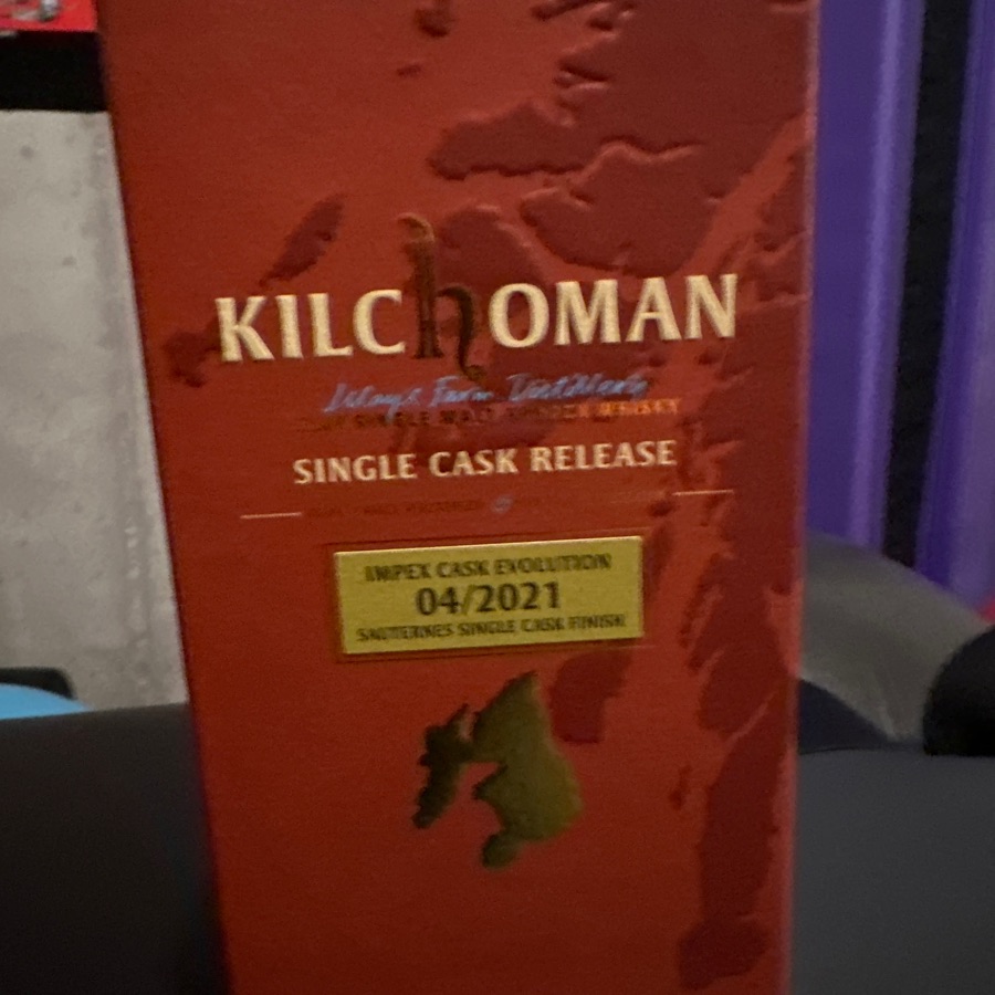 Kilchoman Impex Cask Evolution 04/2021 Sauternes Single Cask Finish
