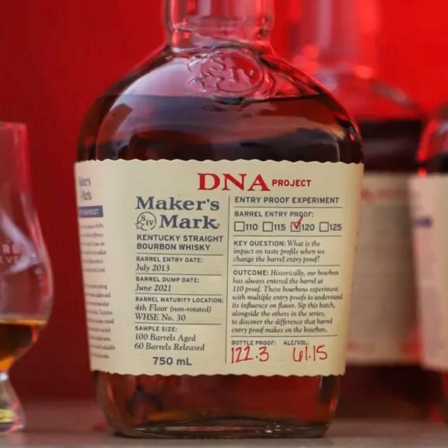 Maker's Mark DNA Project Barrel Entry Proof: 120