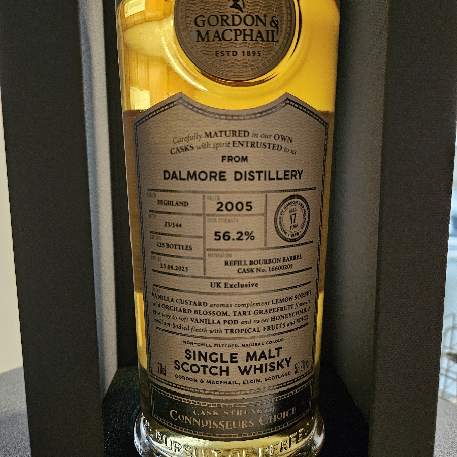 Dalmore 2005 17 Year Connoisseurs Choice Cask Strength (Gordon & MacPhail)