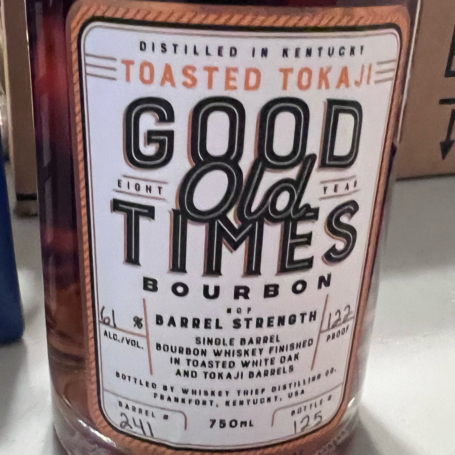 Good Old Times Single Barrel (241) Toasted Tokaji Barrel Strength