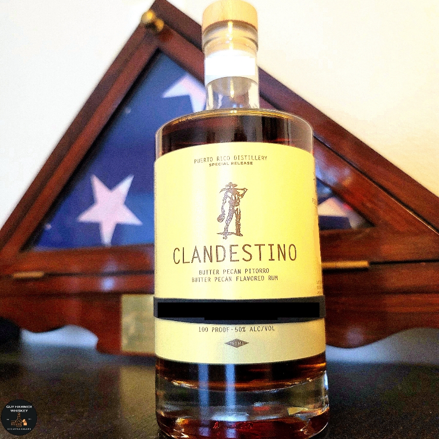 Puerto Rico Distillery Clandestino Butter Pecan Pitorro