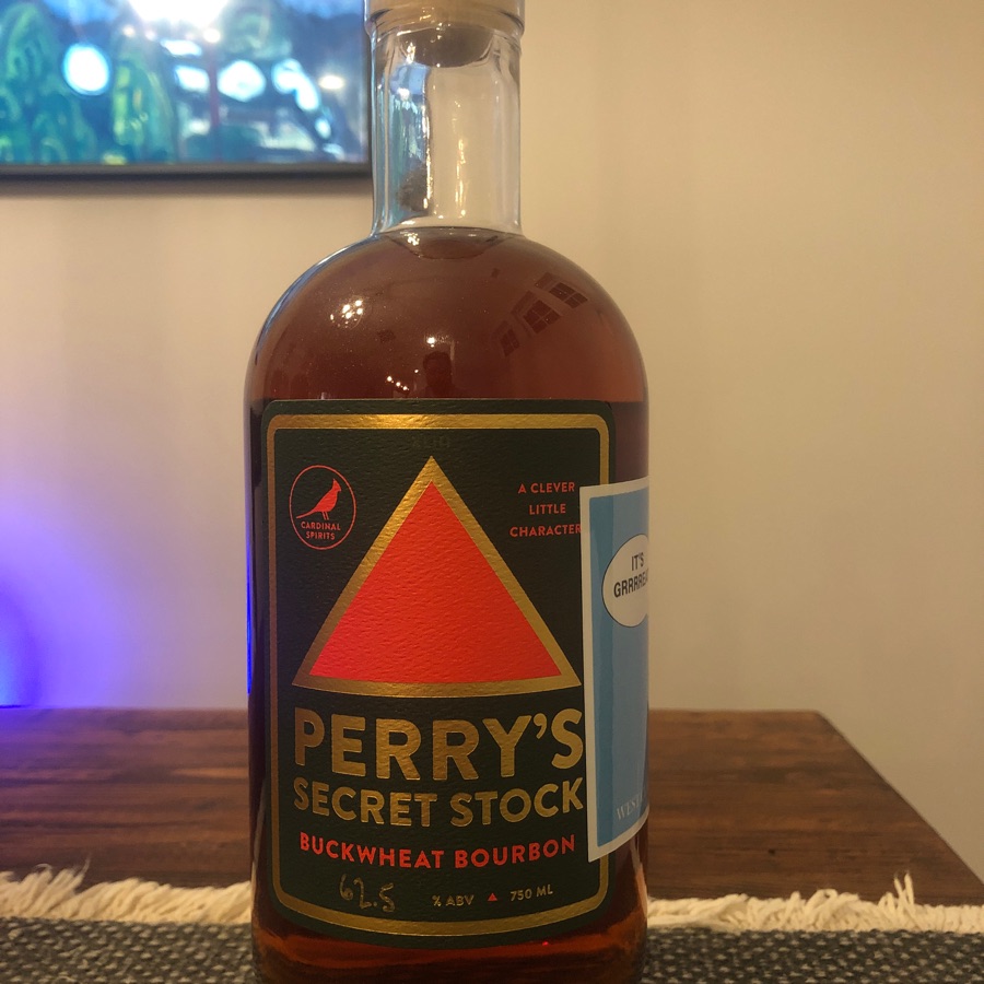 Cardinal Spirits Perry's Secret Stock- Buckwheat Bourbon