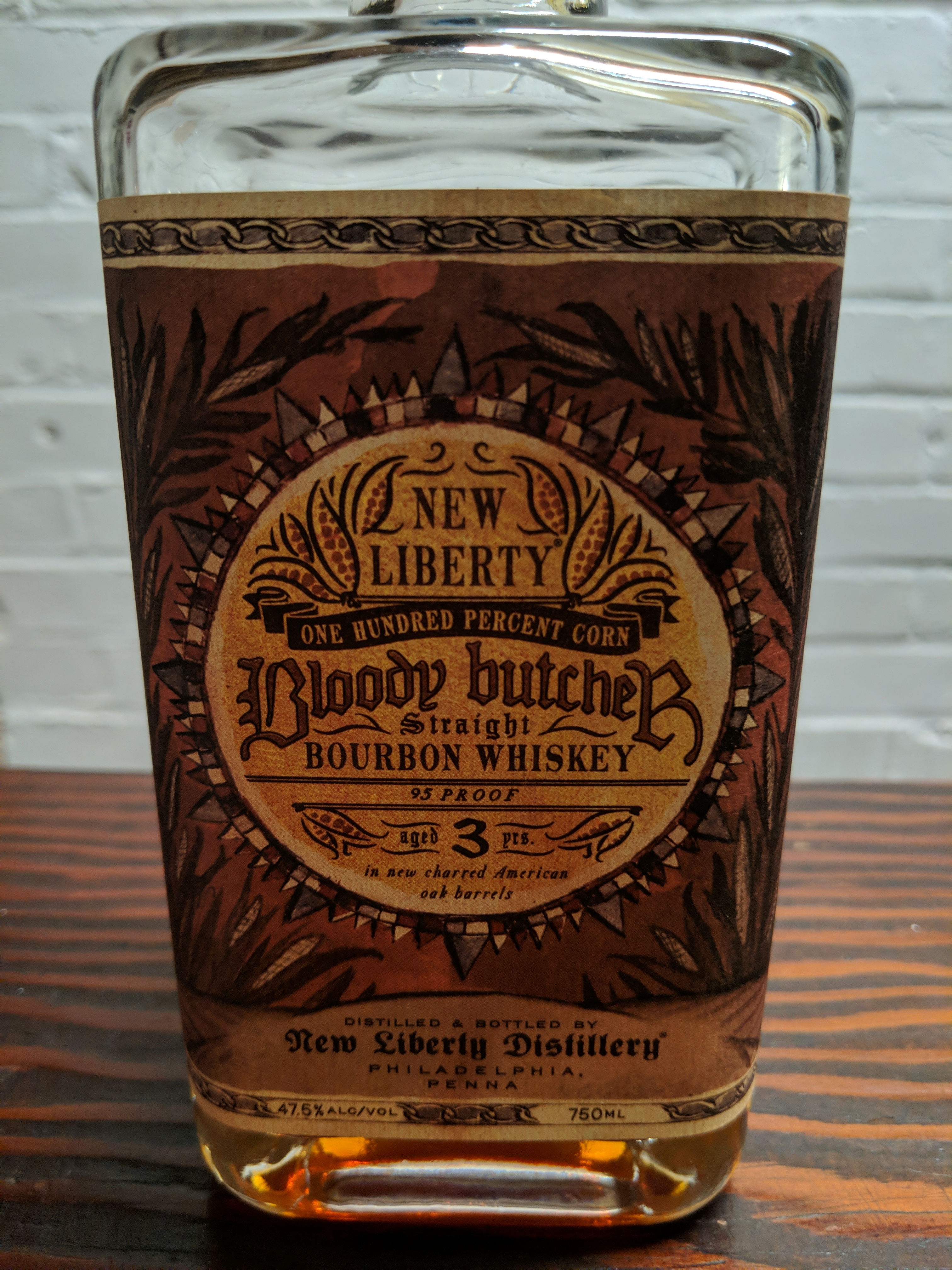 New Liberty Bloody Butcher Straight Bourbon 3 Year