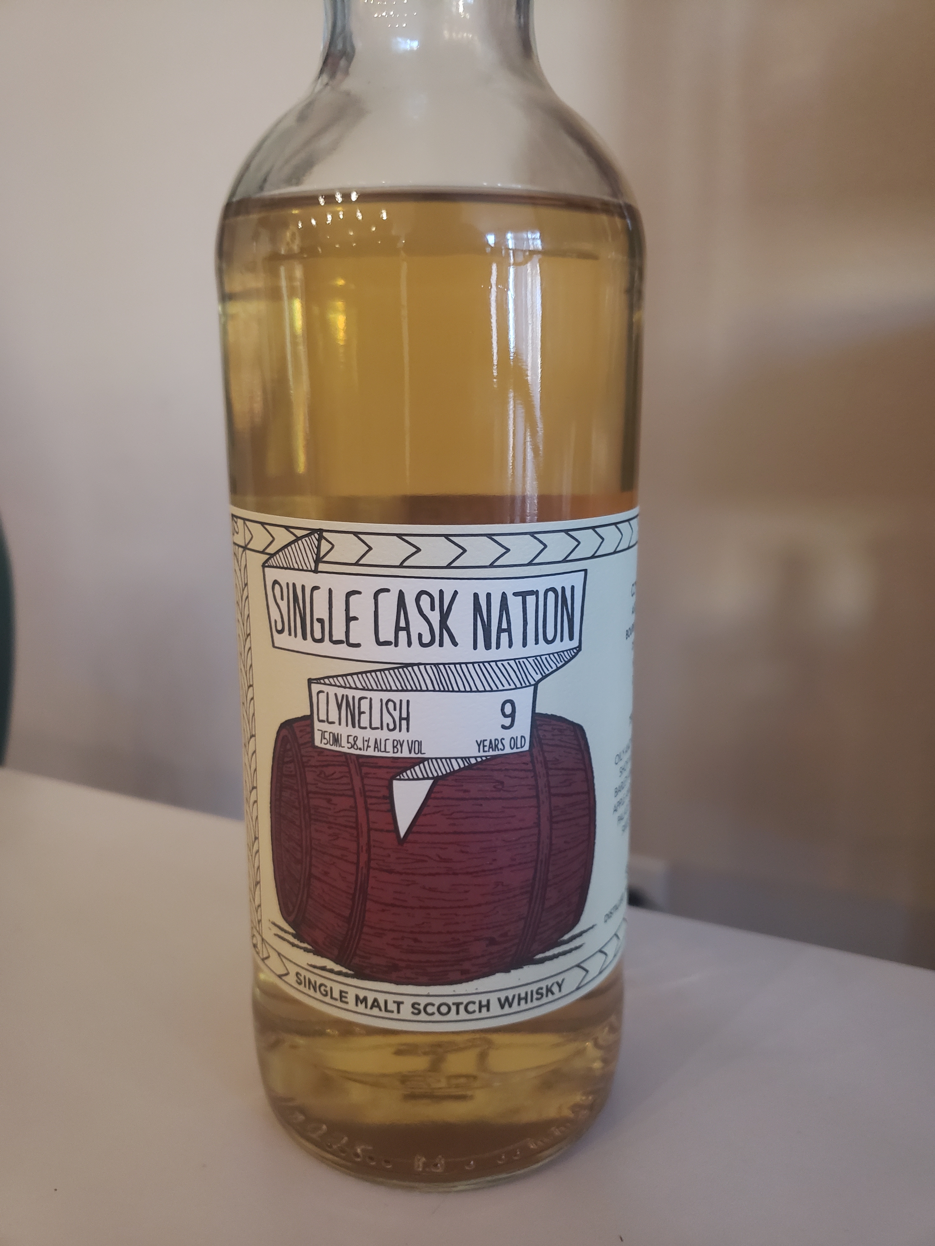 Single Cask Nation Clynelish 9