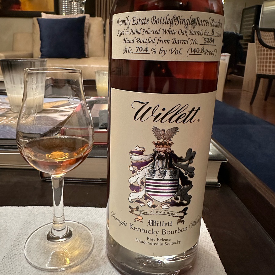 Willett 9 Year Bourbon Barrel 5284 Sense Of Taste