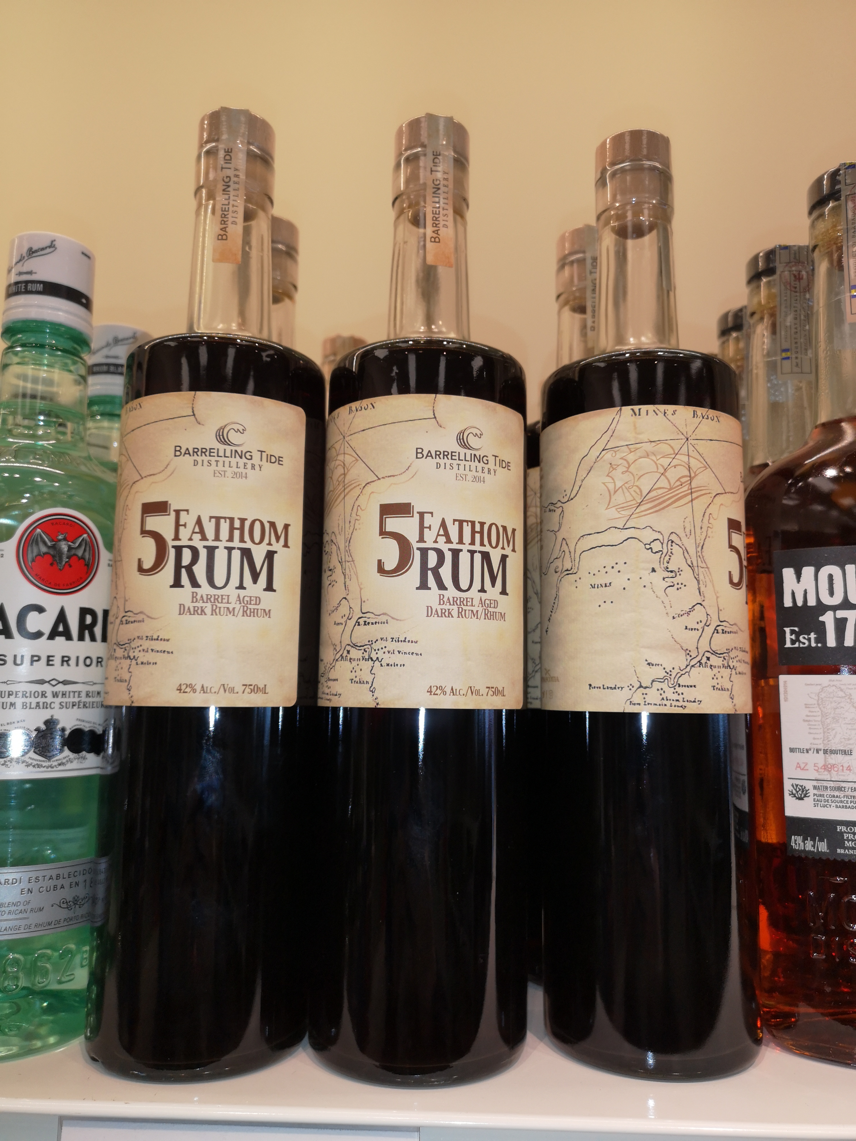 5 fathom rum