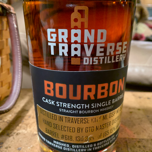 Grand Traverse Cask Strength Single Barrel Bourbon