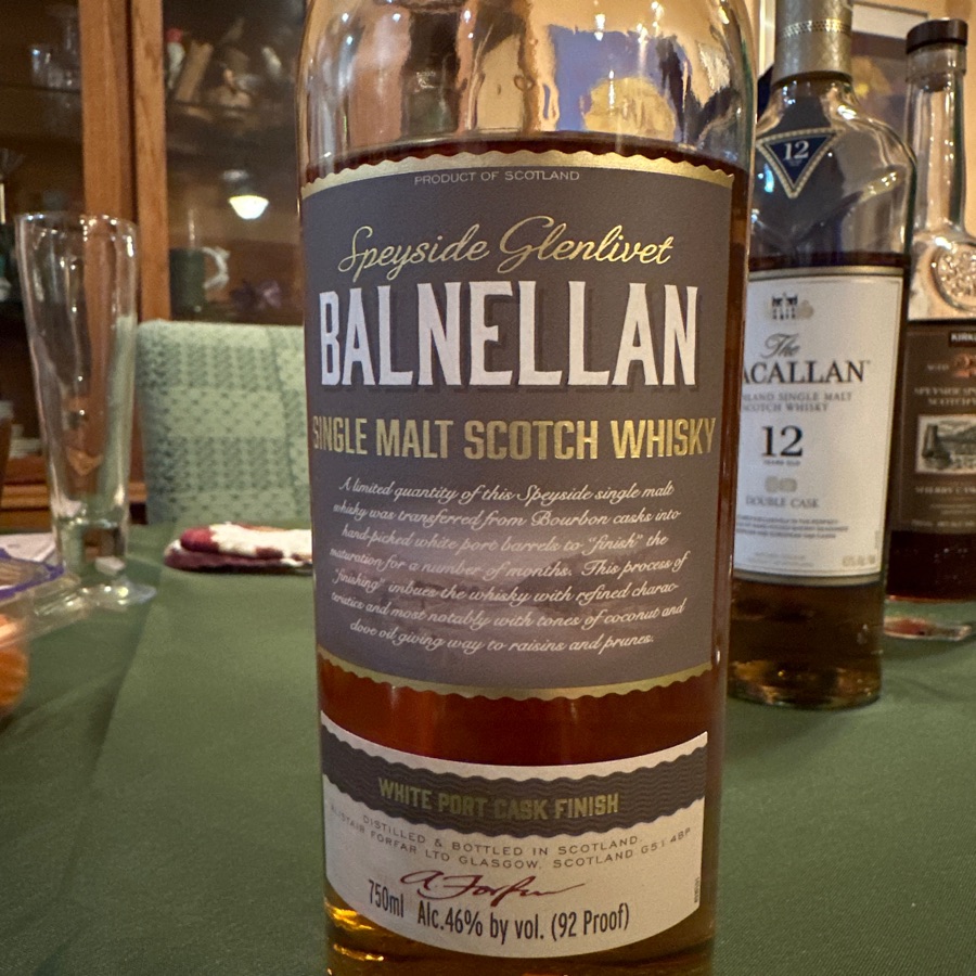 Balnellan White Port Cask Finish