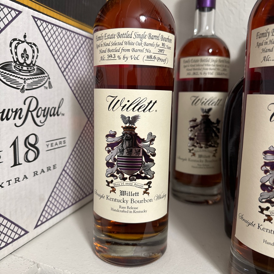 willet family estate single barrel 2117