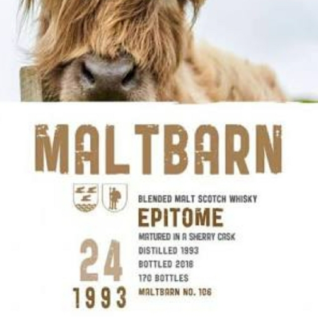 Epitome 24 year old sherry cask