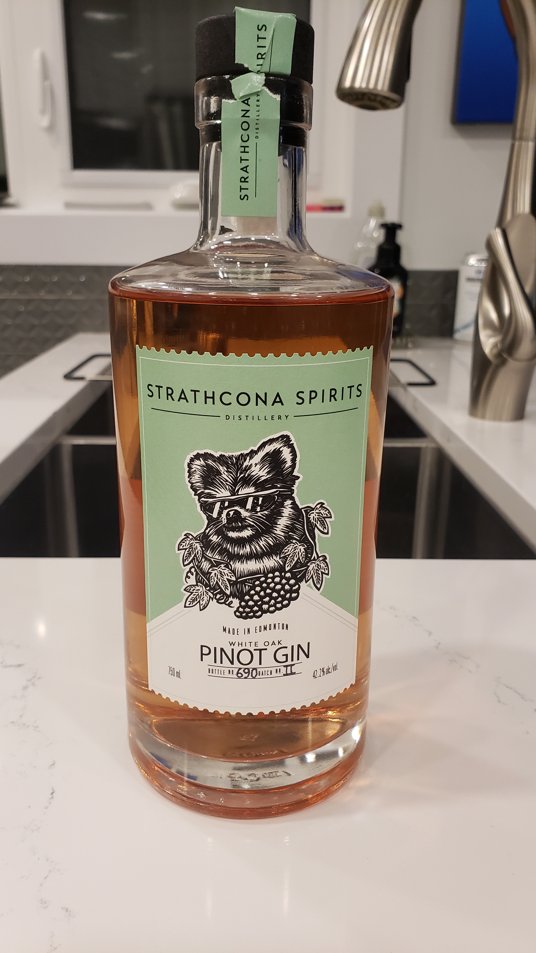 Strathcona Spirits White Oak Pinot Gin