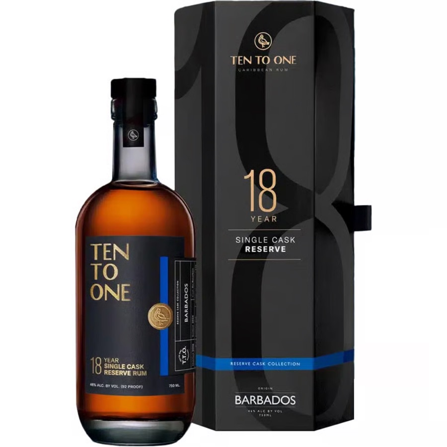 Ten to One 18 Year Single Cask Reserve Rum - Barbados
