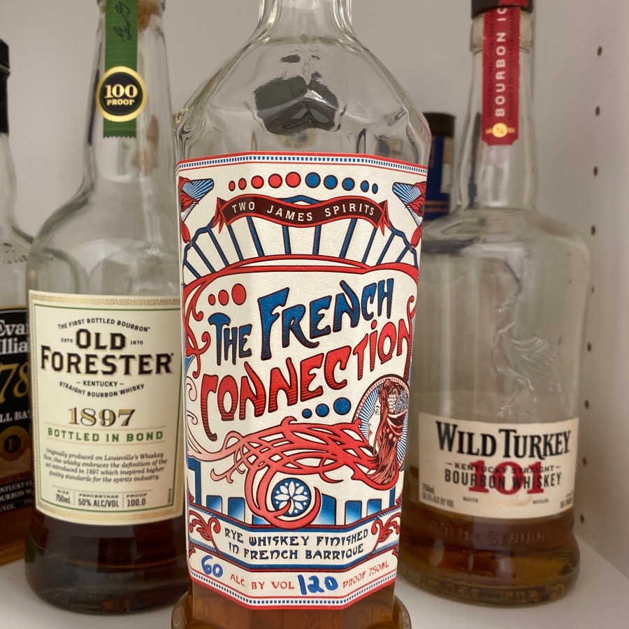 Two James "French Connection" Rye