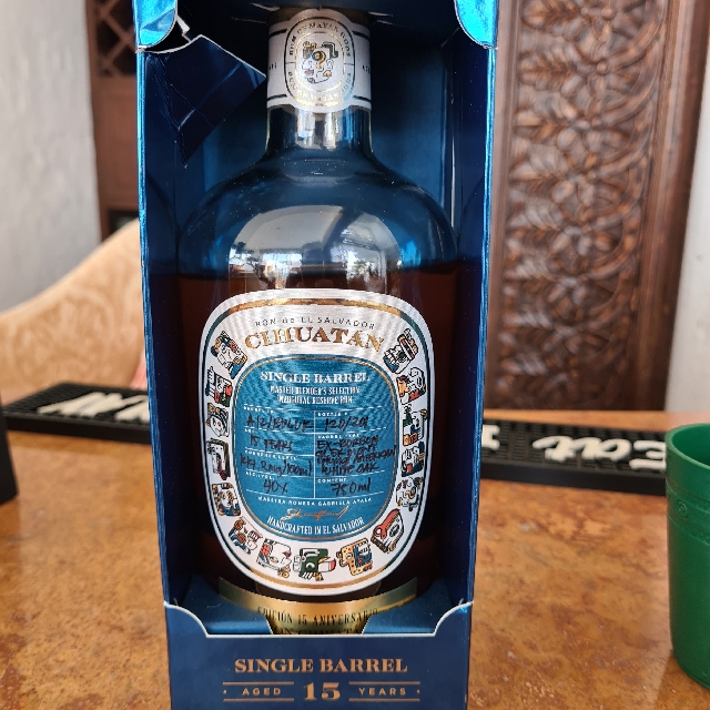 Cihuatán 15 Year Single Barrel Rum