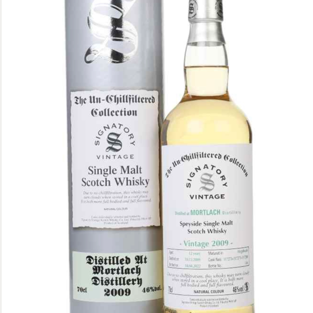 Mortlach 12 Year Old 2009 Signatory Vintage