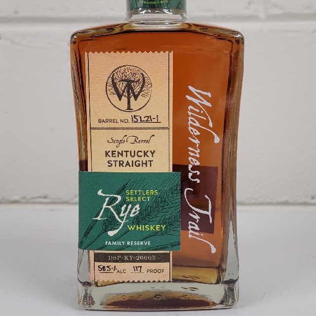 Wilderness Trail Family Reserve Rye