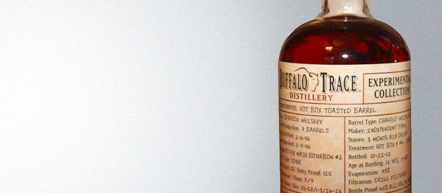 Buffalo Trace Experimental Collection Hot Box Toasted Barrel