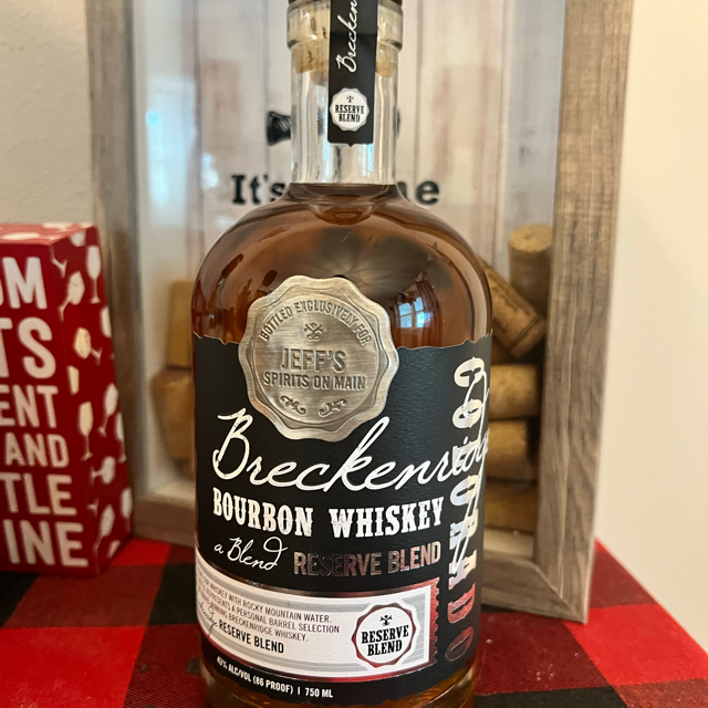 Breckenridge Bourbon Whiskey Reserve Blend (Jeff's Spirits Pick)