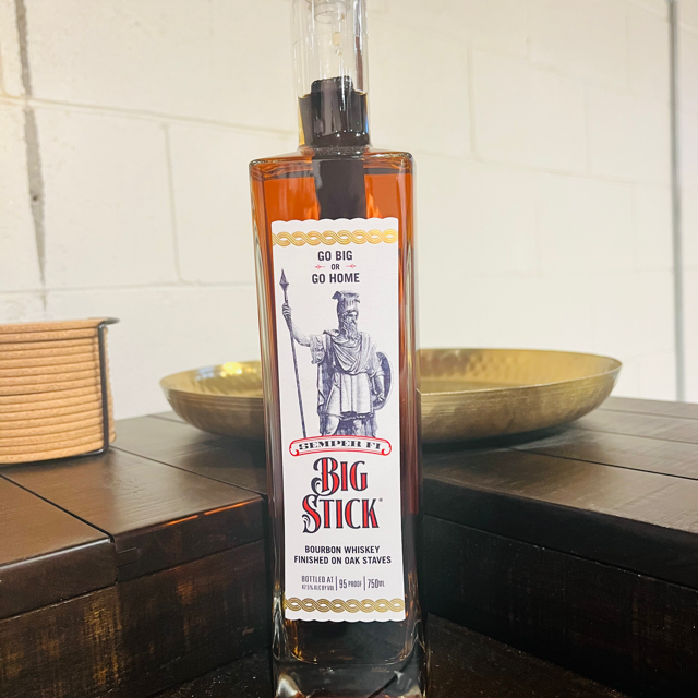 Big Stick Bourbon Finished on Oak Stave