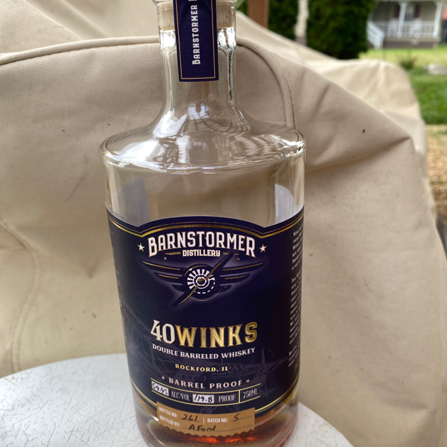 Barnstormer Distillery 40Winks Double Barreled Whiskey