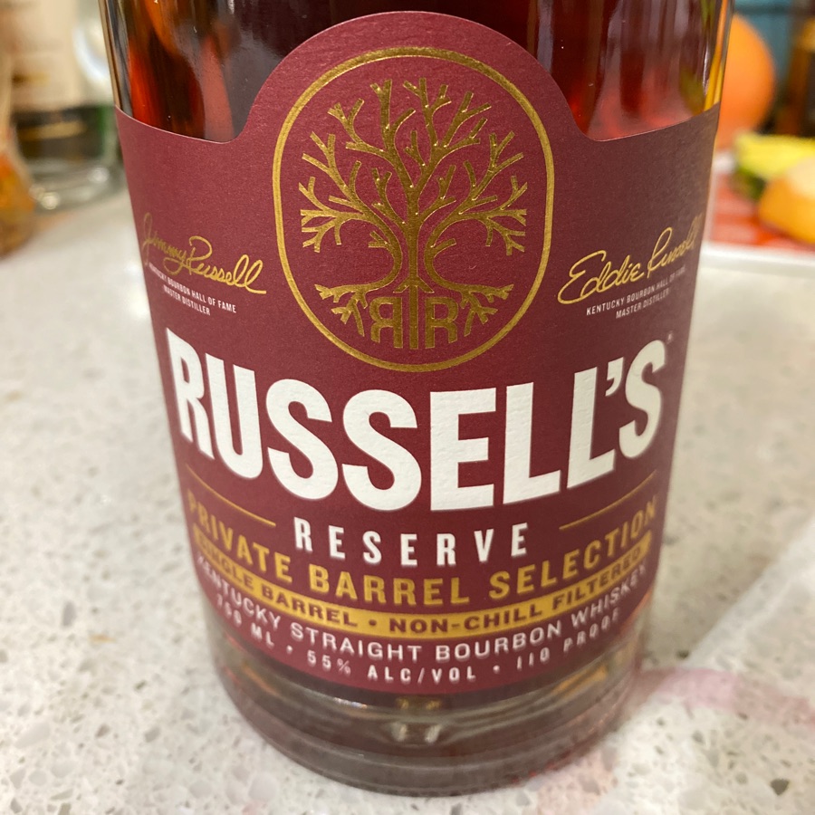 Russell's Reserve Private Barrel 23-0157 TY-K 4 Gomer's Pick