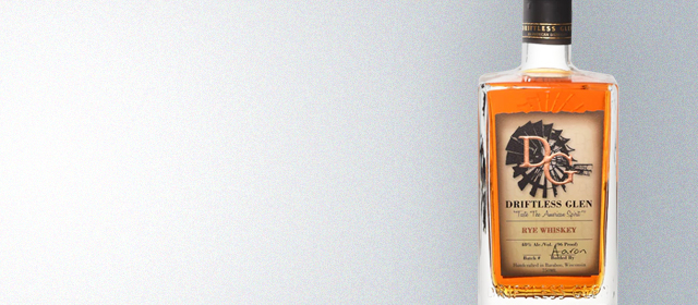 Driftless Glen Small Batch Rye Whiskey