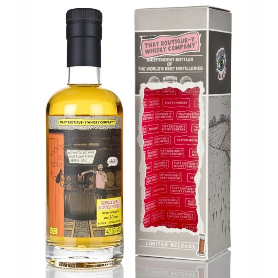 Secret Distillery #1 30 Year Old (That Boutique-y Whisky Company) 50cl