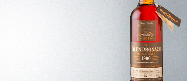 GlenDronach 1990 27 Year Sherry Butt Single Cask #2257
