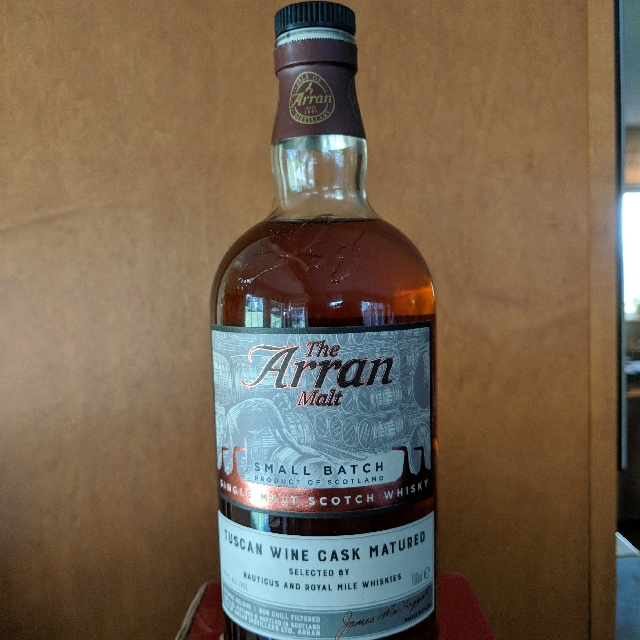 The Arran Malt Tuscan Wine Cask Matured