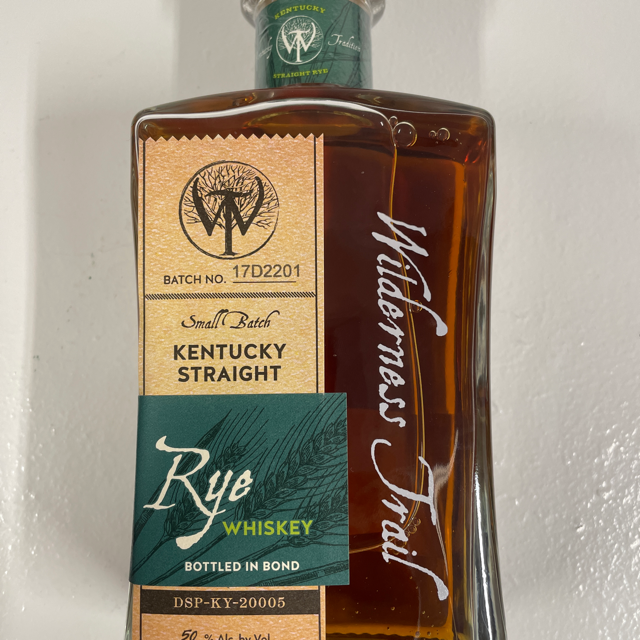 Wilderness Trail Bottled in Bond Small Batch Rye