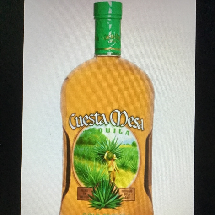 Cuesta Mesa Gold Tequila