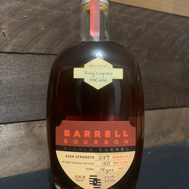 Barrell Bourbon Single Barrel #5159 (Rudy's Liquors)