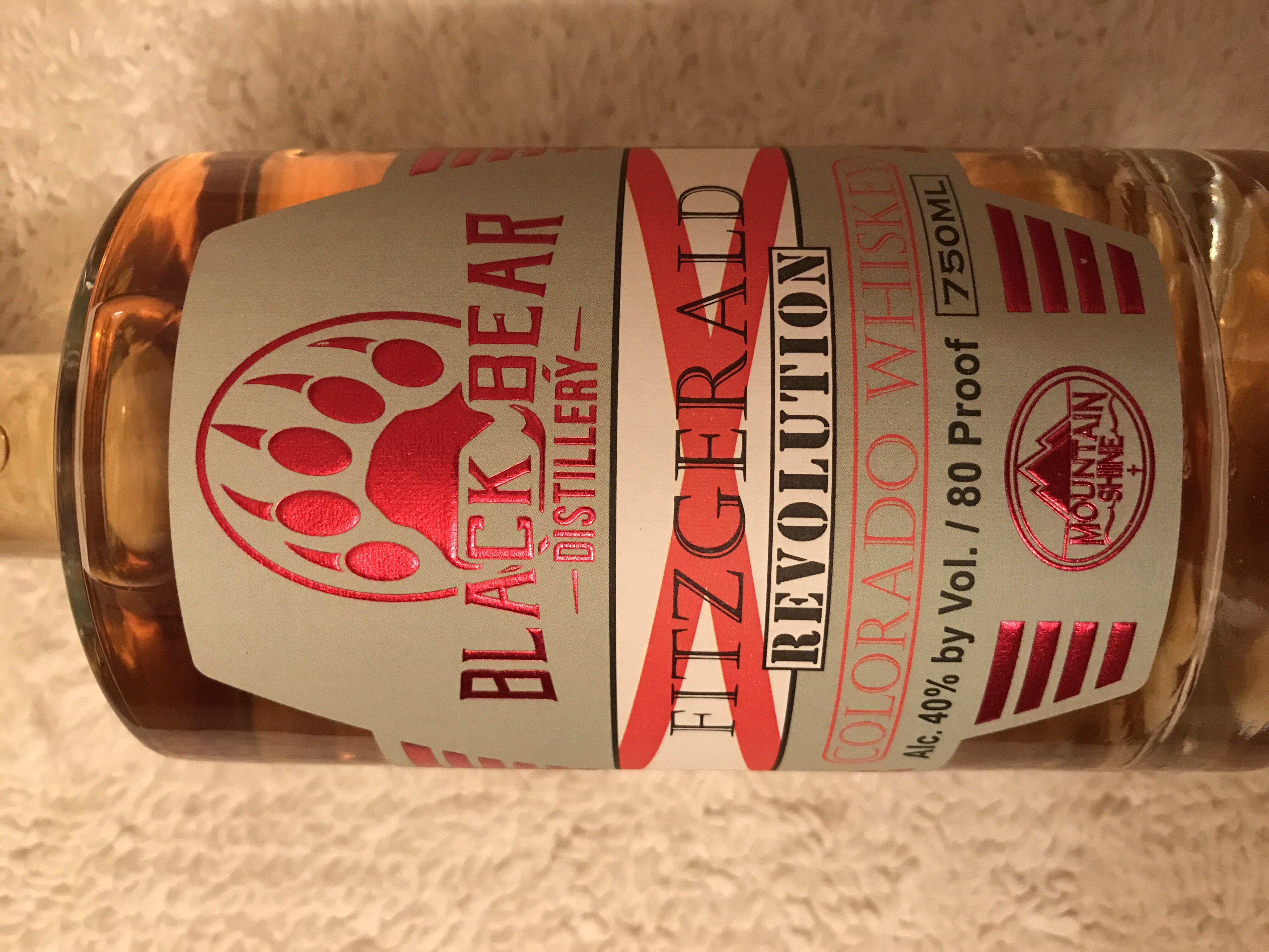 Black Bear Fitzgerald Revolution Colorado Whiskey
