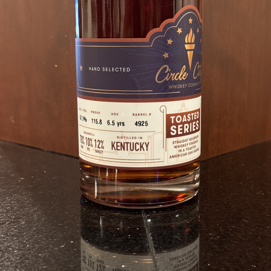 Circle City Toasted Single Barrel