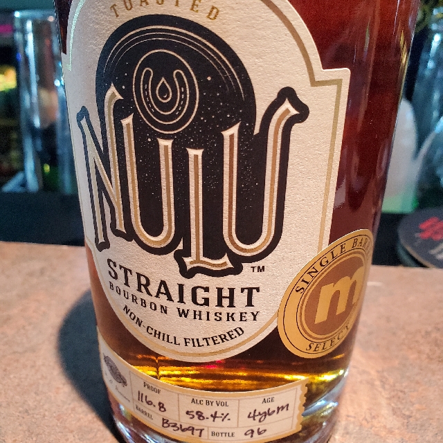 Nulu Toasted Single Barrel Straight Bourbon (Matty's Bar & Grille)