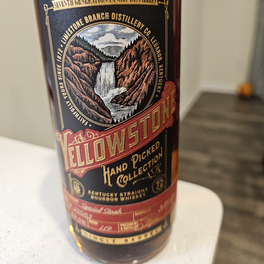 Yellowstone Hand Picked Collection Single Barrel Single Stash