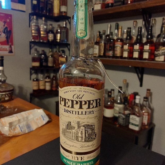 Old Pepper Single Barrel Rye (Mr. K's Liquor)